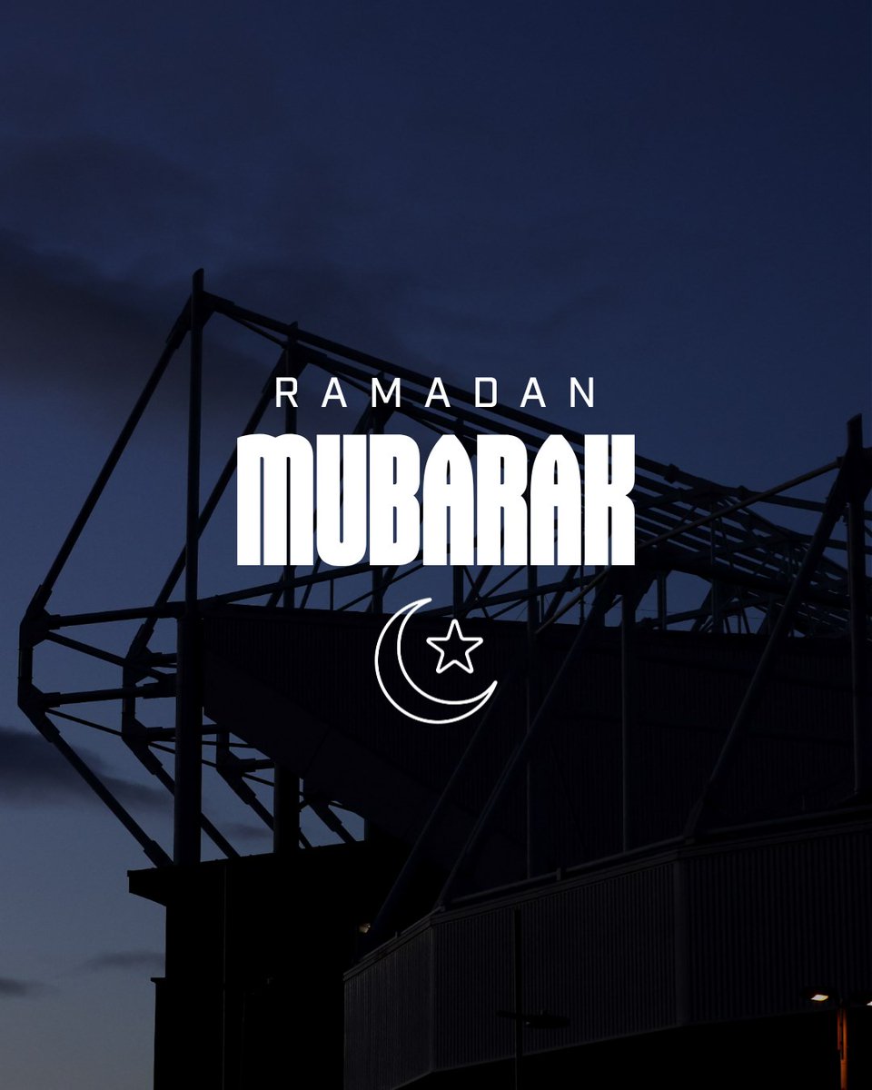 SunderlandAFC's tweet photo. Ramadan Mubarak from everyone at Sunderland AFC. We wish all those observing a peaceful and blessed month ❤️🌙 https://t.co/O7rxb3IAvK