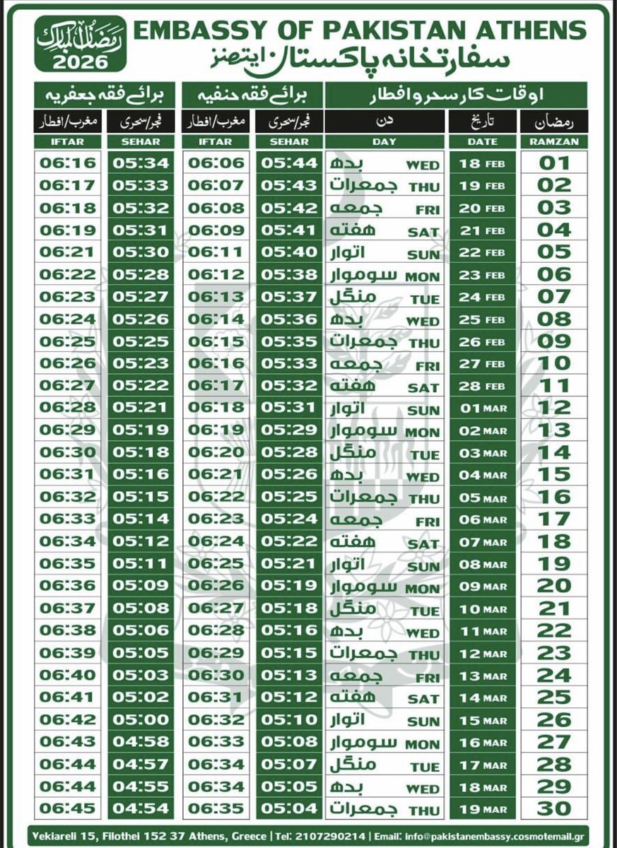 Pakistan Embassy Greece tweet media