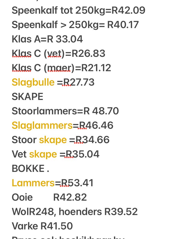 vleisprys's tweet photo. Die b&amp;k probleem is uiters groot en die boere wag net vir die entstof om self in te ent.
Die bekamping vanStaatsbeheer is n baie groot uitdaging vir ons almal wat ons altyd teen moet waak. https://t.co/XkcbLt3sPc