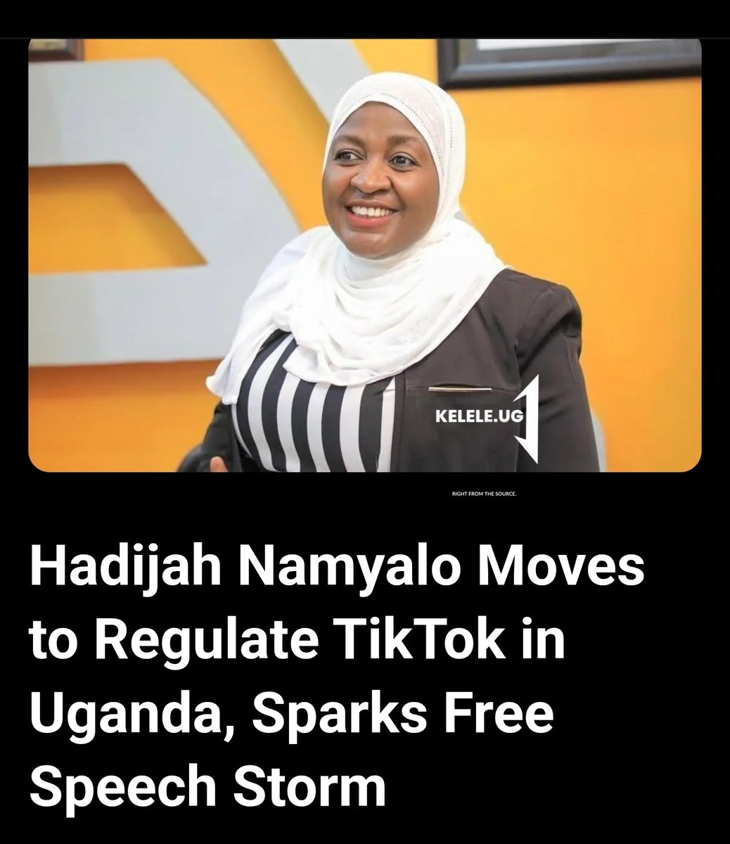Kelele_ug's tweet photo. Speaking with visible frustration, Namyalo accused TikTok of becoming a breeding ground for misinformation, defamation, and what she called “concocted human intelligence” designed to tarnish reputations and destabilize society.
https://t.co/B7gIfxHMzL https://t.co/W3kSDphBoZ