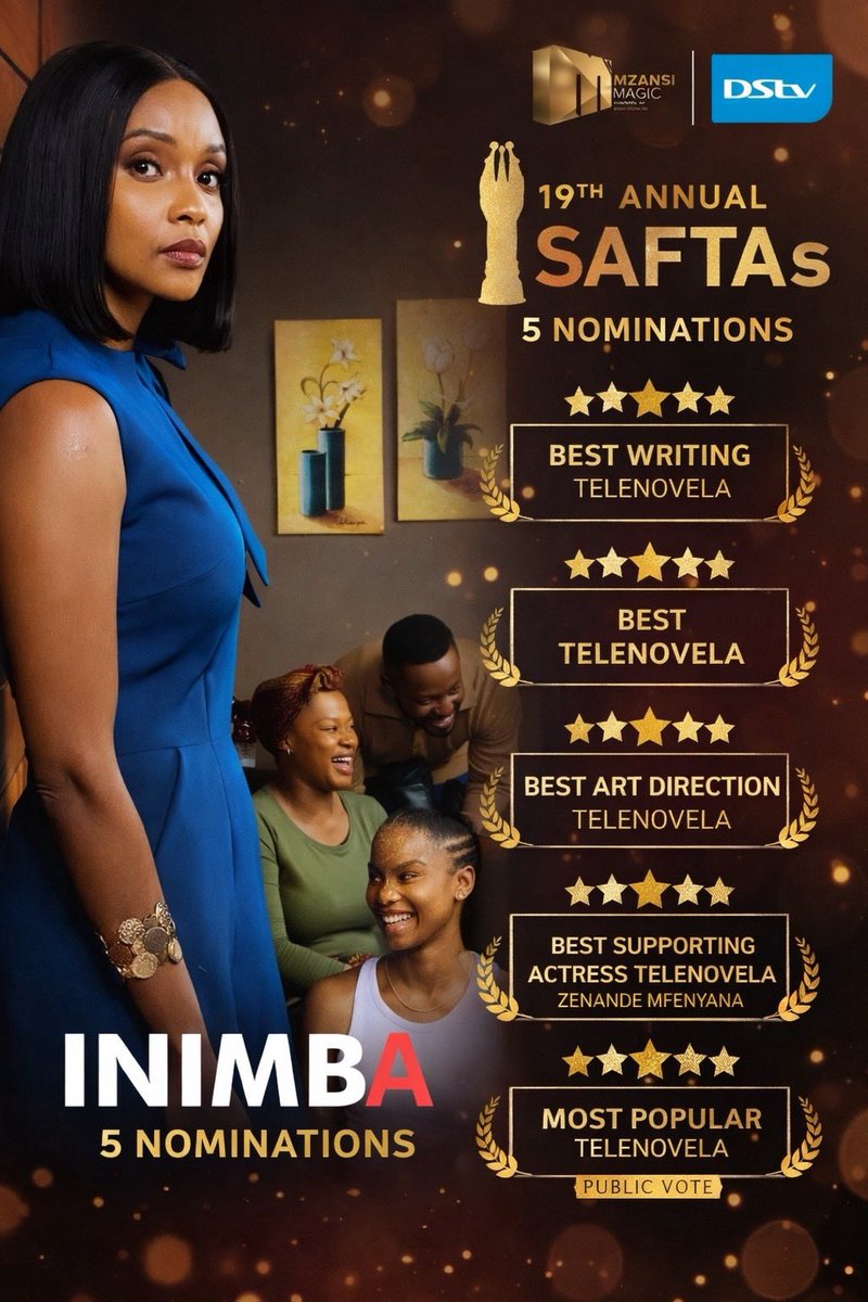 We’re honoured. Enkosi kakhulu. #InimbaMzansi