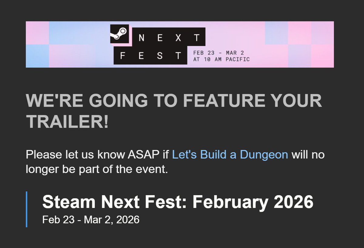 Springloaded 🖱 Let's Build a Dungeon tweet media