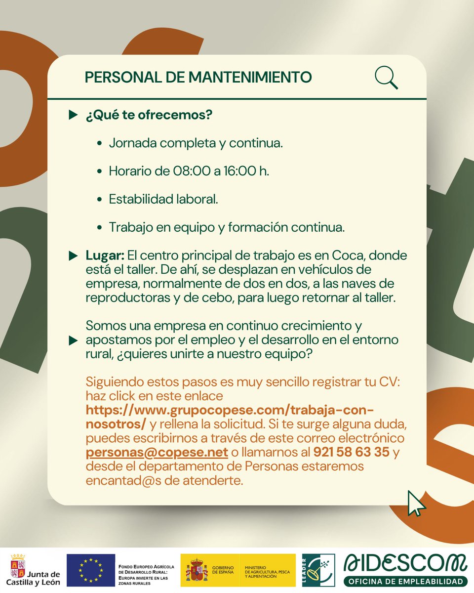 AIDESCOM Campiña Segoviana tweet media