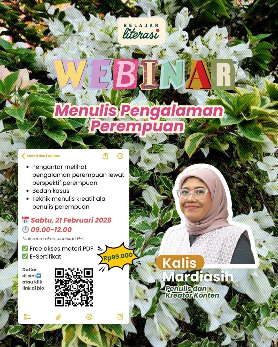 Beberapa tahun mengajar menulis pengalaman perempuan keliling Indonesia, ada satu jawaban yang paling kusukai saat peserta ditanya kenapa mereka mau join kelas.

Jawaban itu adalah, fakta bahwa para perempuan punya banyak sekali isi kepala, dan menyadari bahwa menulis