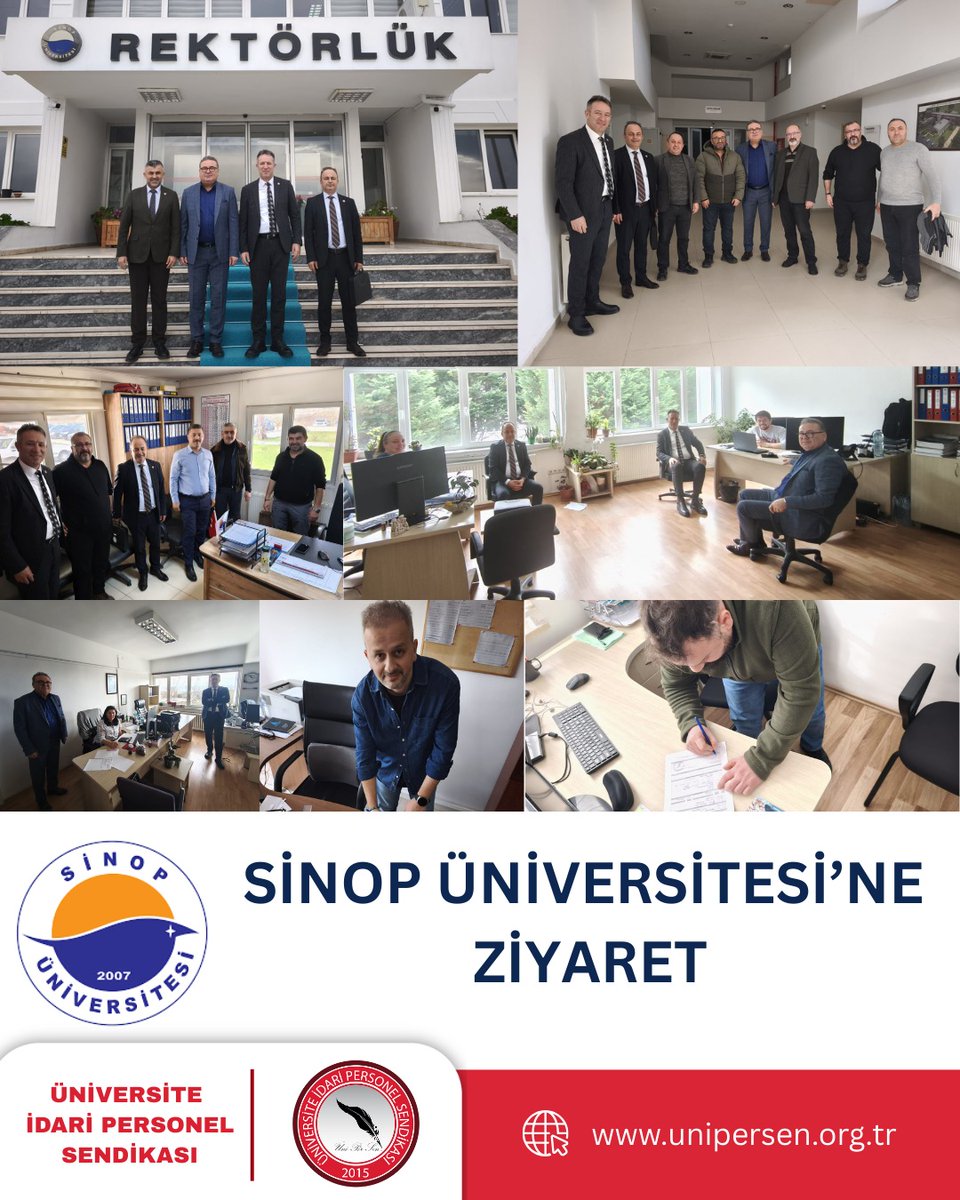 SİNOP ÜNİVERSİTESİNE ZİYARET

Sendikamız Genel Merkez yöneticileri olarak Sinop Üniversitesi bünyesinde görev yapan üyelerimizi çalışma alanlarında ziyaret ettik. Gerçekleştirilen ziyaretlerde üyelerimizin sorunları, beklentileri ve çözüm talepleri doğrudan sahada dinlenmiş;