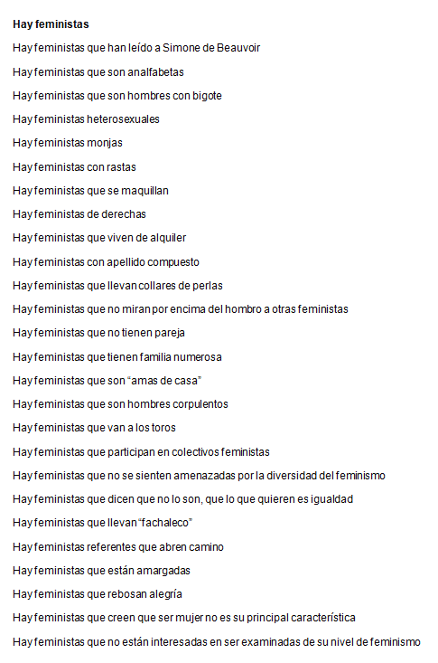 🧡💜💛💚🤎💝
Disfrutemos de la diversidad enriquecedora que nos rodea, también en el Feminismo
💚🖤💙💜❤️💛