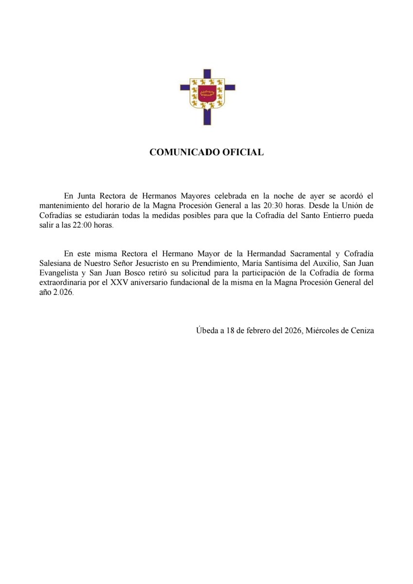 Unión de Cofradías tweet media
