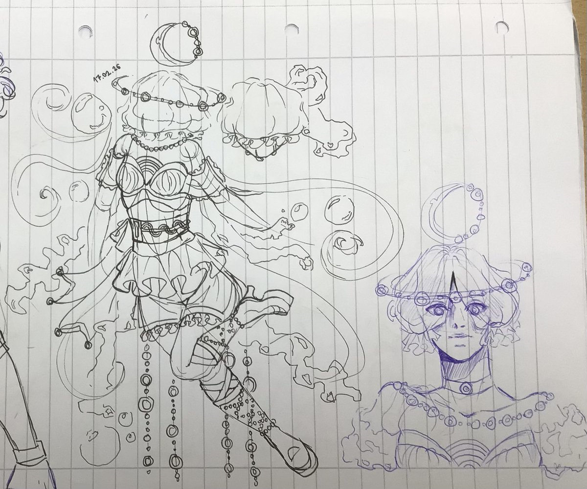 AMJEEEEEE's tweet photo. #oc #jellyfish #sketch https://t.co/fI1VTuLXLZ
