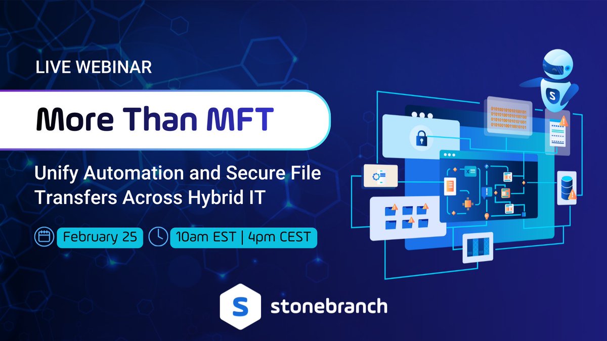 Stonebranch tweet media