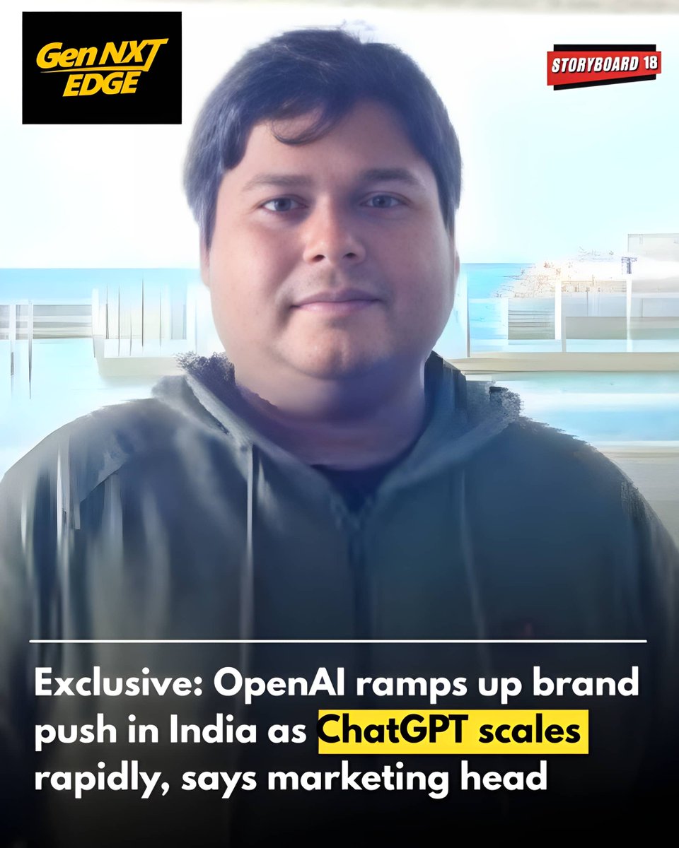 OpenAI is focusing on education-led marketing in India, highlighting real-life use cases of ChatGPT, as the platform crosses 100 million weekly active users, Sheeladitya Mohanty said at AI Impact Summit 2026.

<a href="/OpenAI/">OpenAI</a> | <a href="/ChatGPTapp/">ChatGPT</a> 

By <a href="/ind_bos/">Indrani Bose</a> 

Read More: