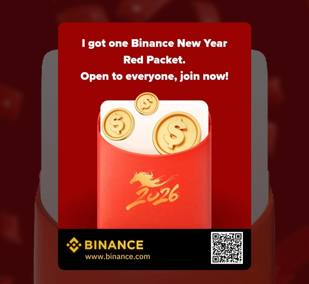 Scan in app binance, some redpacket 🥳🥳🕌
Try your lucky 🌟
#Binanceredpacket 
#BinanceRamadhan 🕌🌟