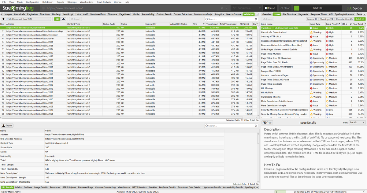 Screaming Frog tweet media