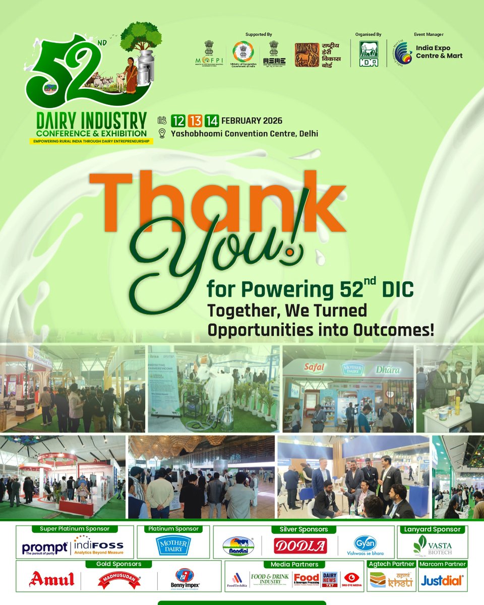 Dairy Industry Exhibition (@DairyExhibition) / Posts / X