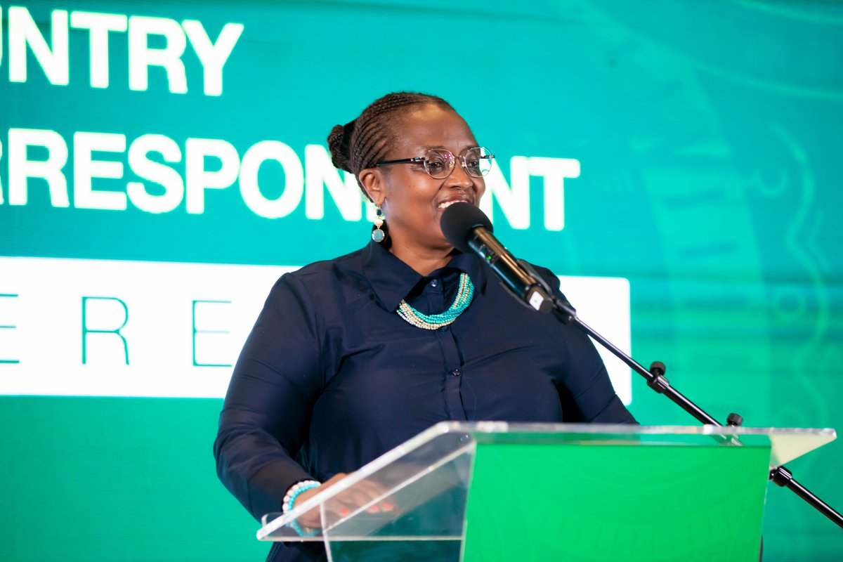 ATAFtax's tweet photo. "As ATAF moves into the implementation of its 2026 Work Plan, we have made a deliberate shift towards deeper member-centricity, stronger country-level impact, and clearer accountability on both sides – the Secretariat and the Member Countries. That is why this conference is designed as a structured, honest conversation." Ms Mary @BaineM2, ATAF Executive Secretary, said during her opening remarks at the 16th ATAF Country Correspondent Conference in Johannesburg, 🇿🇦.