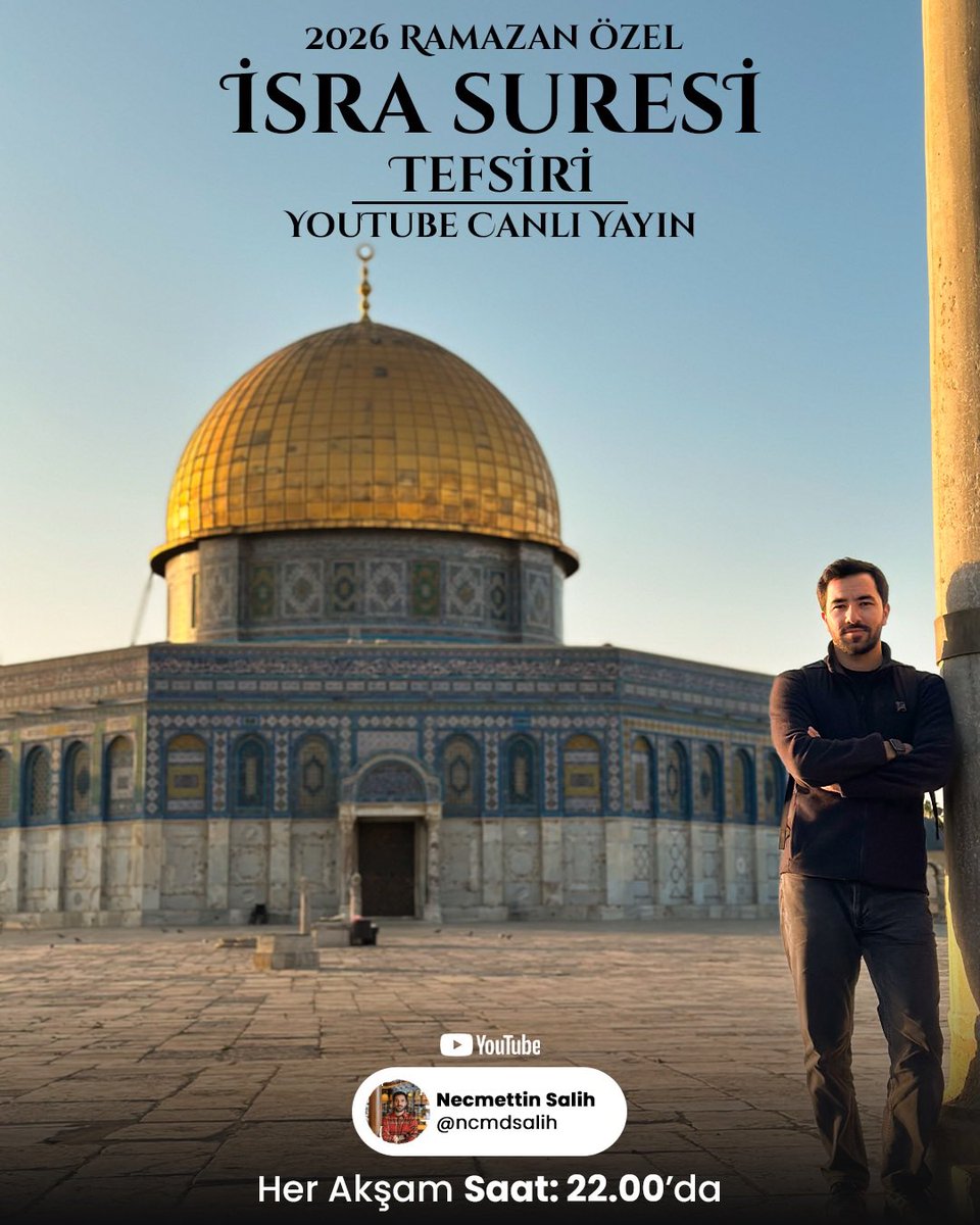 ncmdsalih's tweet image. Bu akşam başlıyoruz inşallah. Canlı yayın bildirimi almak için kanala abone olmayı ve bildirimleri açmayı unutmayın 
youtube.com/@ncmdsalih