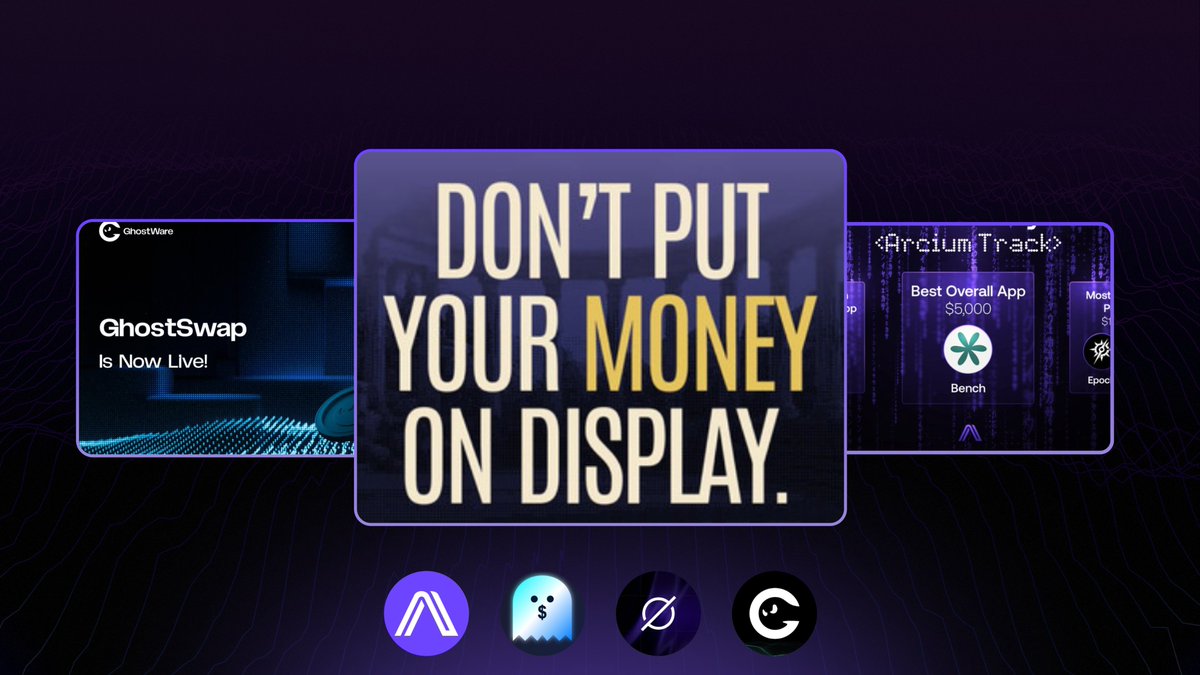 Big updates on <a href="/solana/">Solana</a> privacy layers

- <a href="/GhostWareOS/">GhostWareOS</a>
GhostSwap &amp; GhostSend is now live.

The perfect cross-chain swap experience designed to let you move your assets into Solana without exposing transaction metadata.

- <a href="/encifherio/">encrypt.trade</a>
Encrypt V2 is now live wwith private bridging