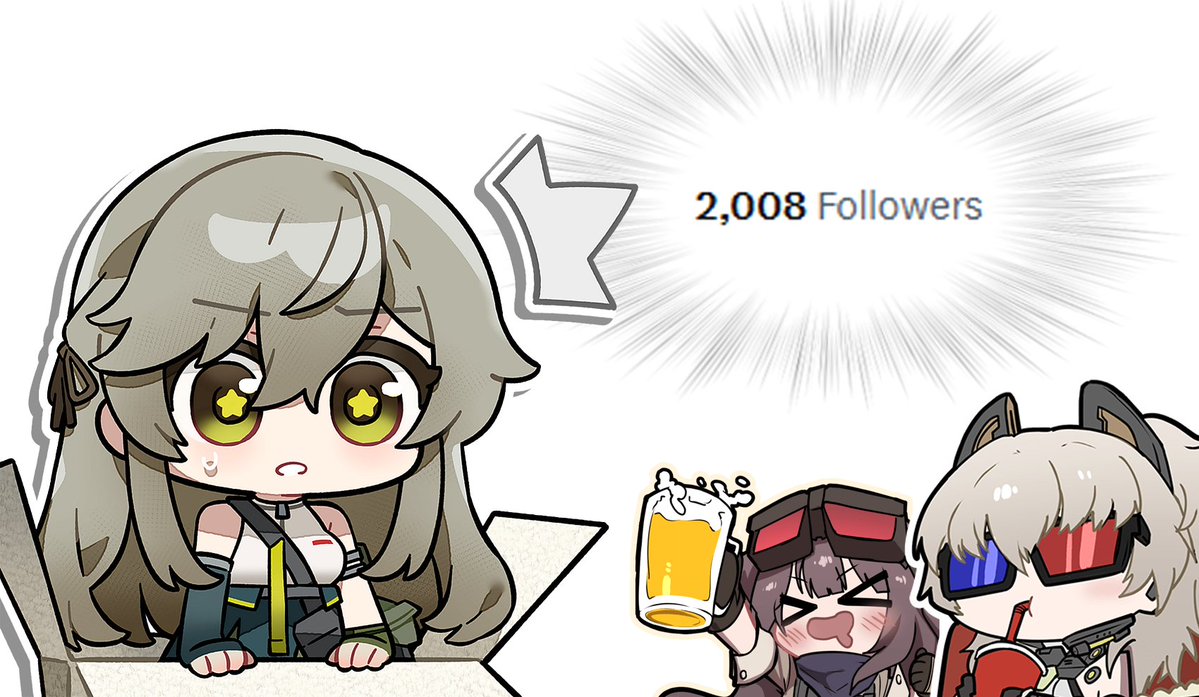 I didnt realize we've hit 2k followers!
I'm still polishing Kluk's mod, but thank you for following me and my nonsenses so far!!

I'll open QnA &amp; will try my best answering your questions as long it's not private or political thing
NSFW allowed (pic may be included in the answer)