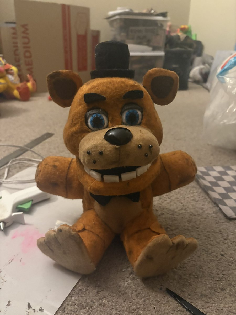plushietalep's tweet image. Brand new fnaf movie custom plushies (part 1/2)
#Fnaf #FNAF2Movie #Plushies