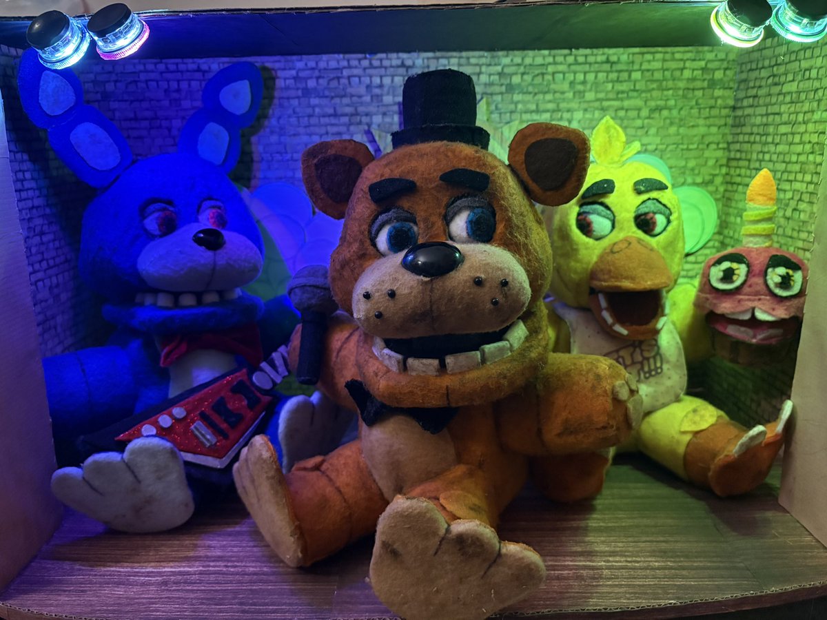plushietalep's tweet image. Brand new fnaf movie custom plushies (part 1/2)
#Fnaf #FNAF2Movie #Plushies