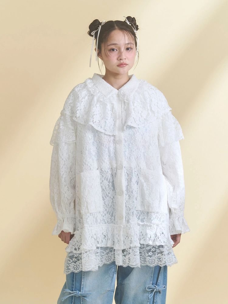 merry jennyといえば！なレースジャケット。 今年も人気なので早めの