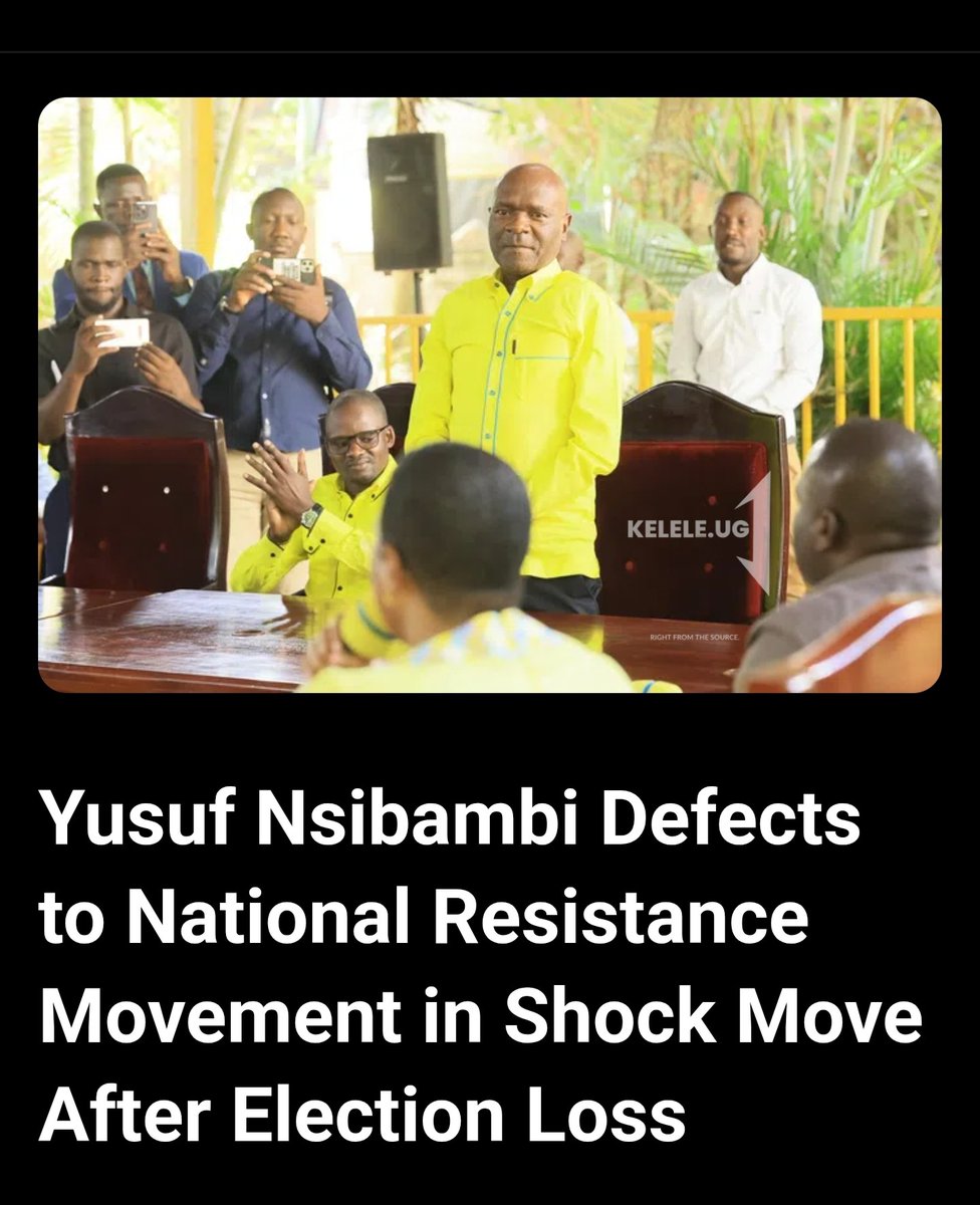 Kelele_ug's tweet photo. Nsibambi, who last month lost his parliamentary seat in the January 15 general elections to NRM’s Suzan Nakawuki, was officially unveiled at the party headquarters in Kyaddondo. The event was presided over by Speaker of Parliament Anita Among and attended by senior party official https://t.co/zeM5UUaFHr
