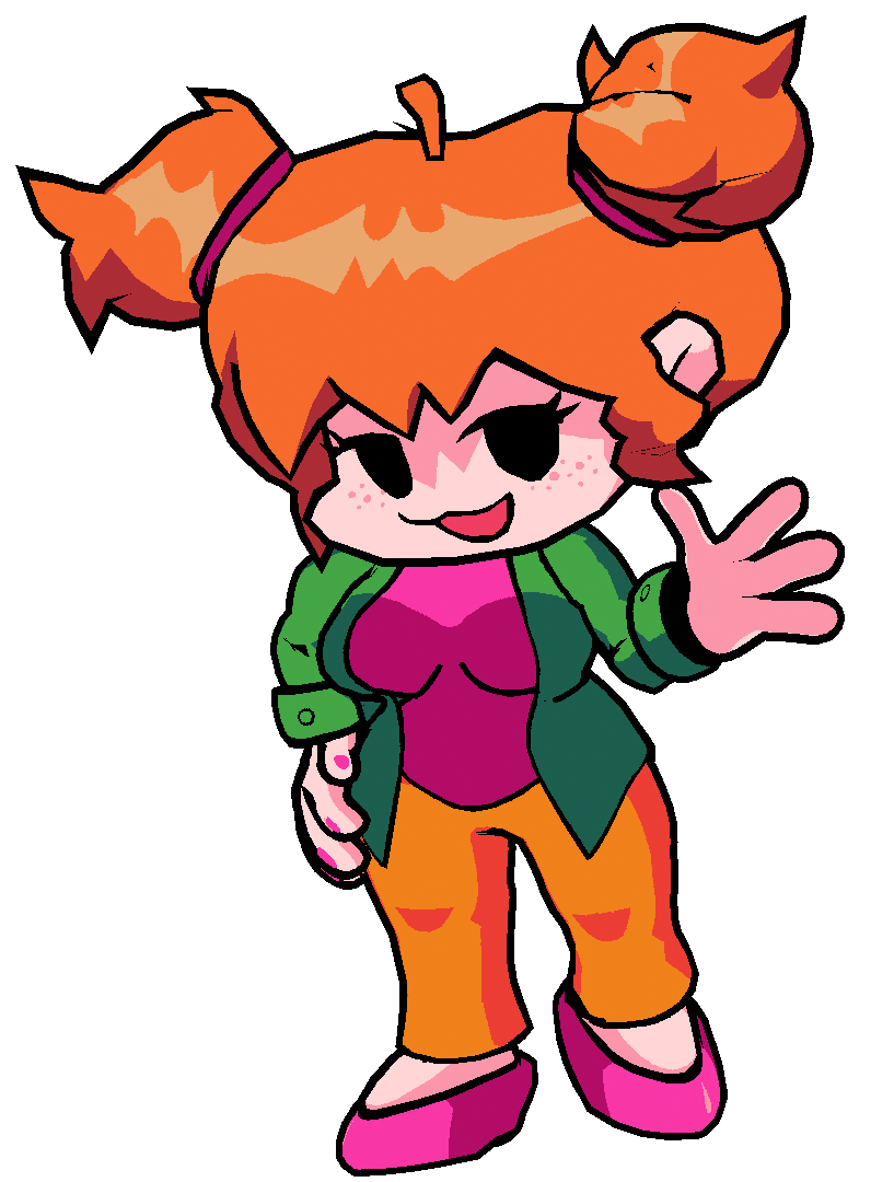 FunkiestBunny's tweet image. 'Cuz I'm your girlfriend and you're my boyfriend !!

#FNFDSides #b3d #fnfgirlfriend