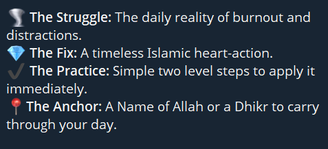 RediscoveringI1's tweet photo. Starting on Ramadan 1 Inshallah, we'll begin a 30-day journey into the actions of the heart. 

Our goal? Building a habit to attain the Sound Heart (Qalbun Saleem).

🎁 What to Expect?
Every day, we will dive into one "Heart Action" with a short post that will take us through: https://t.co/84huDRGIx1
