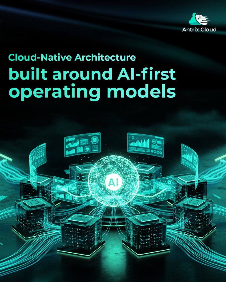 antrixcloud's tweet photo. #AI-first startups operate in cycles of experimentation, retraining, and rapid deployment.
At Antrix, cloud-native architecture is designed around model behavior, separating training from inference and scaling with demand.

#CloudComputing #ArtificialIntelligence #CloudAsAService https://t.co/juUdKSVMzI