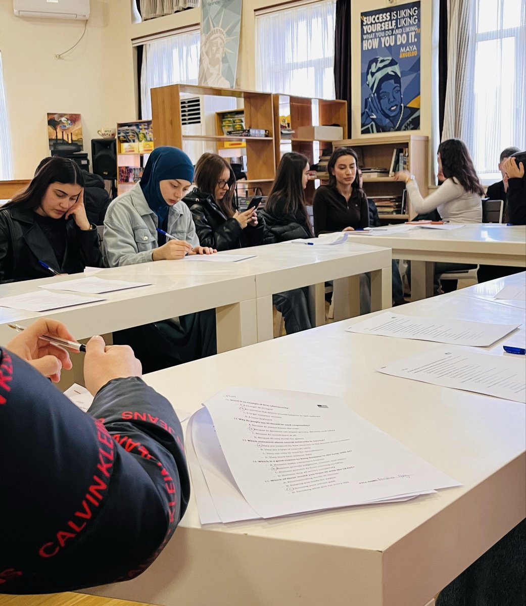 ACKukes's tweet photo. At @ACKukes , our “U.S. Cybersecurity Leadership in AI for Albania” session on social engineering revealed how hackers use trust, urgency, and emotions to trick people and steal data. Participants learned how to spot phishing, digital scams, and other online threats 💻🚫 https://t.co/FcUVsuHnMF