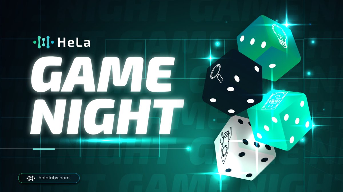 🎮 HeLa Game Night Returns!

More games. More laughs. More chances to win with the community.

🗓 Thursday, February 19
🕗 8 PM SGT
📍 Discord: discord.gg/helalabs

Show up and let’s run it back for another high-energy night.

#HeLa #GameNight #HeLaCommunity #PlayToWin