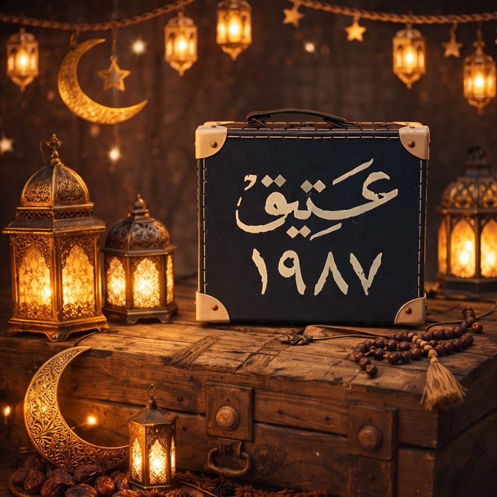 AteeqBox's tweet photo. مبارك عليكم الشهر 🌙 
#صندوق_عتيق 
#رمضان_كريم https://t.co/RB5m2P1VGN