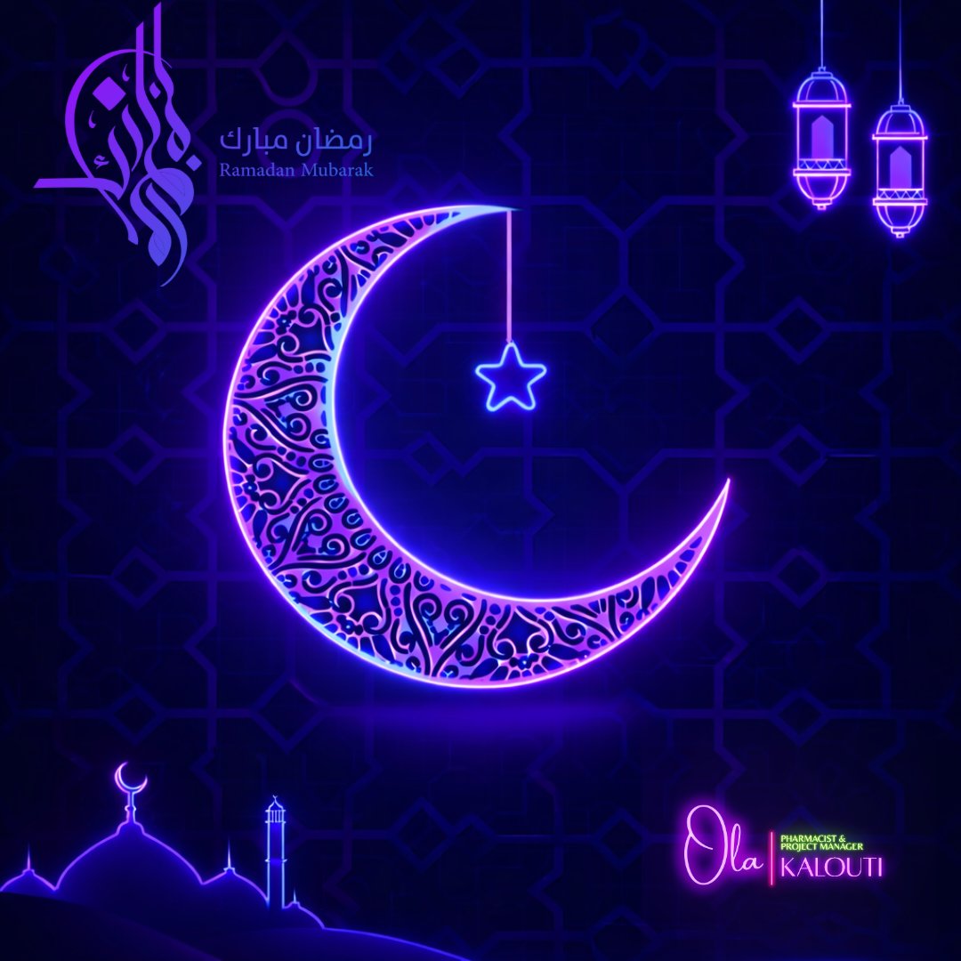 ConsultingOla's tweet photo. كل عام و أنتم بألف بخير 💜
رمضان مُبارك  🌙 https://t.co/VkjdE9MGzA