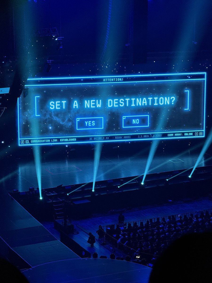 SET A NEW DESTINATION WITH ZB1???