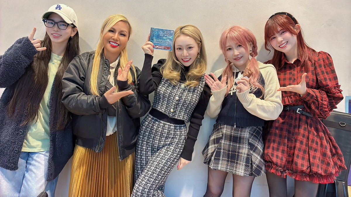 本日LOVEBITES 5thアルバム『OUTSTANDING POWER』発売‼️ 2025の年明け