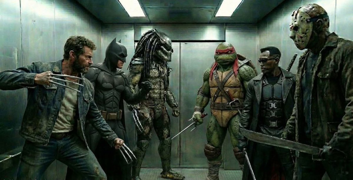 Jayysein's tweet image. No powers held back, no escape. Who leaves the elevator alive?