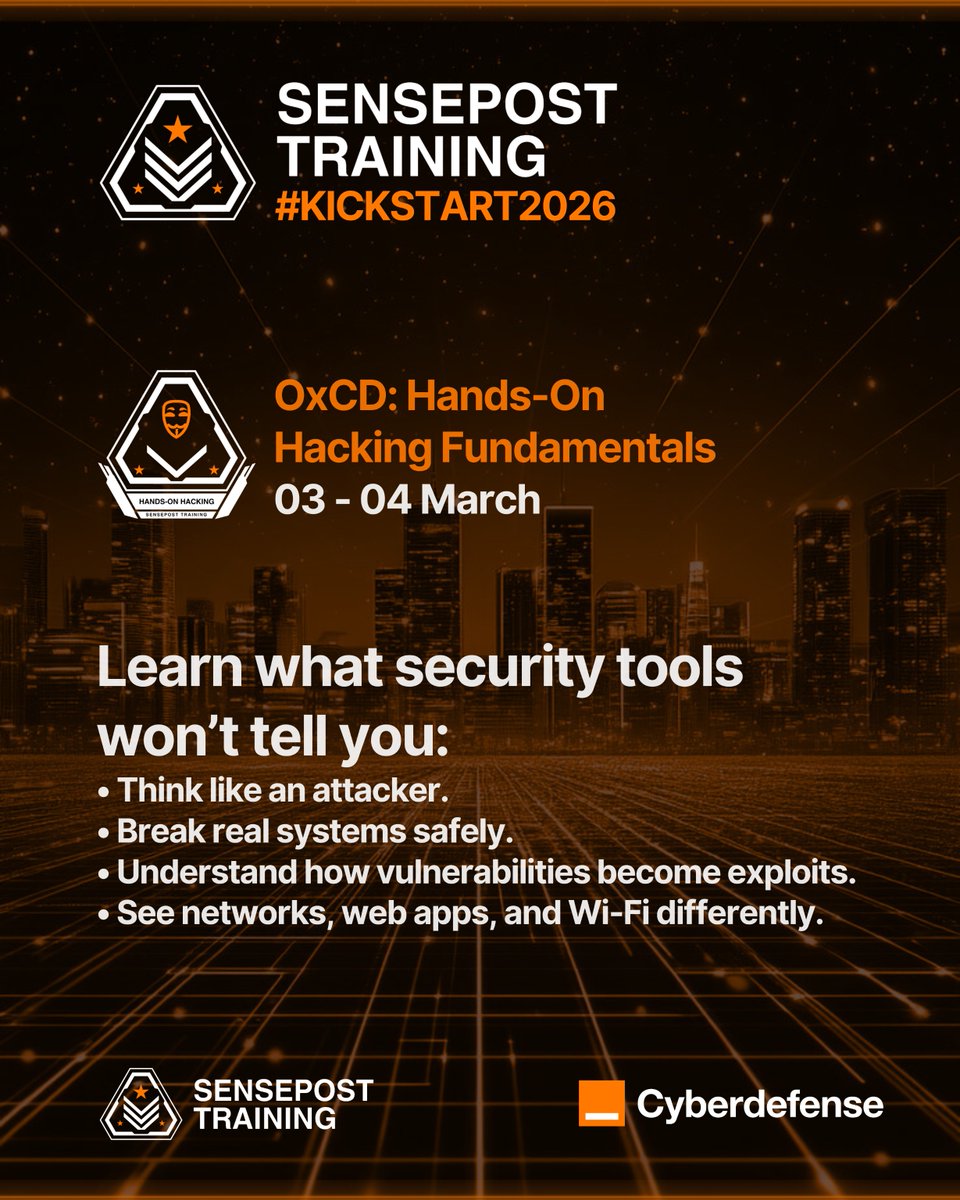 SensePost Training | Orange Cyberdefense tweet media