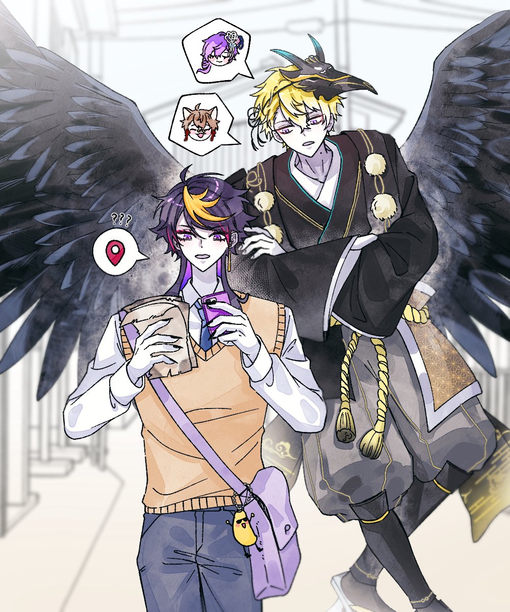 #YaminoArt #Briskart
迷子の天狗さん