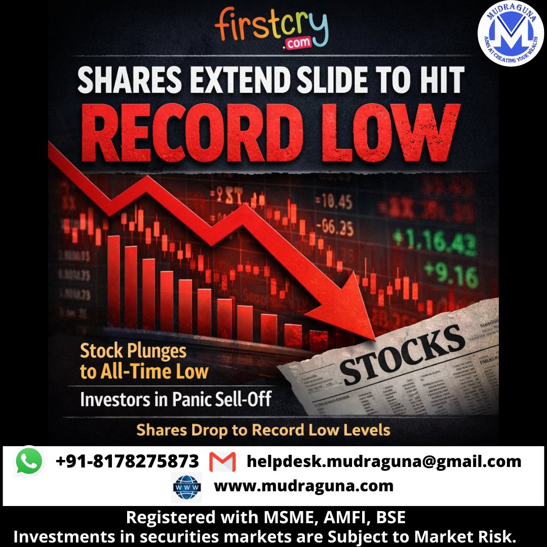 MudragunaF's tweet image. 📰📊 Brainbees Solutions shares extend losses, fall 19% for third-straight day.
➡️ The Brainbees Solutions stock had declined 11.2% on Monday, February 16, reacting to the company's third-quarter results.
#mudraguna #brainbeessolutions #firstcry #stockmarket #news