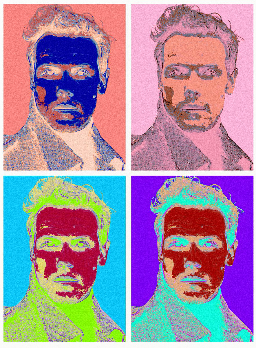 SabrinaC12443's tweet photo. #PopArt #SamHeughan #WarholStyle #DigitalArt #GraphicDesigner https://t.co/c73sumE2t8