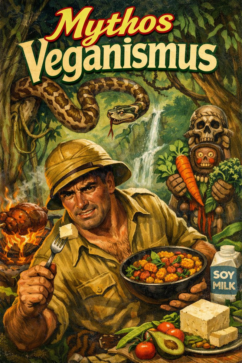 Veganismus ist tot! Veganismus ist unaufhaltsam! - Veganismus, das ist vor allem ein ganz normaler Mythos geworden. open.spotify.com/episode/1Dz7Tw…