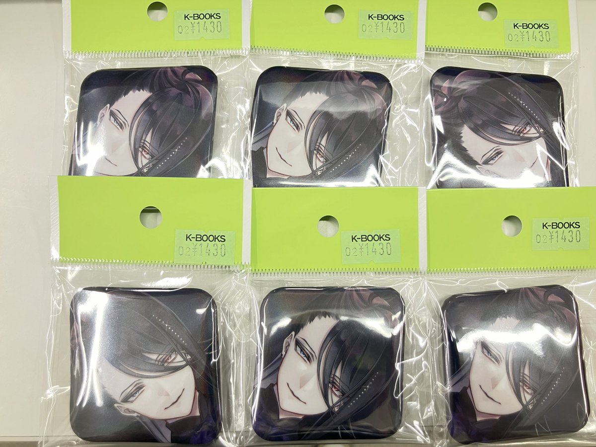 入荷情報】 刀剣乱舞 とうらぶ 大本丸博2025 スクエア缶バッジ 七星剣