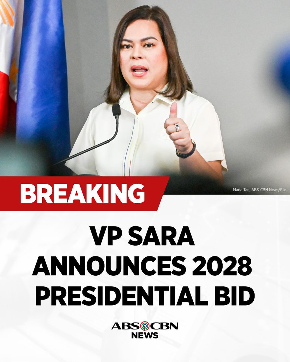 RyanLingo_'s tweet image. Nagkagulo ang mga social media sa official announcement ni VP Sara!

Sa lahat ng mga A-DIK diyan, advice ko nalang sa inyo planuhin n'yo na ngayon palang kung saan kayo magtatago dahil sa 2028 magbabago ang mga buhay ninyo!😜