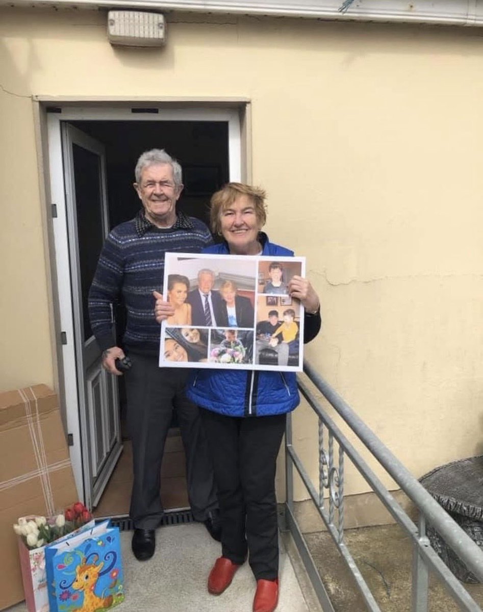 I love this one with the handrail in from 2020. Covid restrictions and we were celebrating Granny Hanna’s 75th birthday 🎂 #Donegal