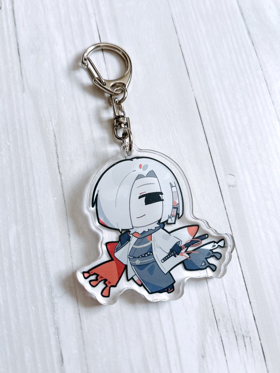 あと全然関係無いけど自分用アクキーつくった（販売は無い） アクリル