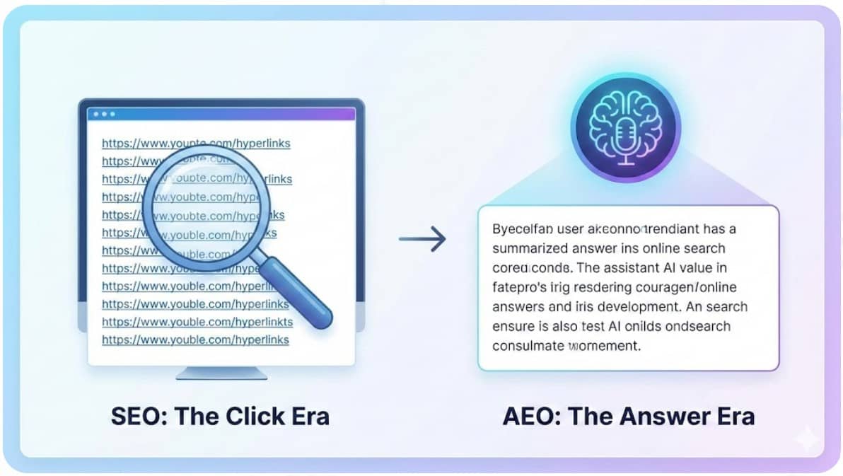 Stop chasing clicks. Start chasing citations.

SEO is evolving into Answer Engine Optimization (AEO). Learn how to structure your content to dominate ChatGPT and Google SGE today.

itechseo.com/blog/seo/answe…

#AEO #SEO #Marketing