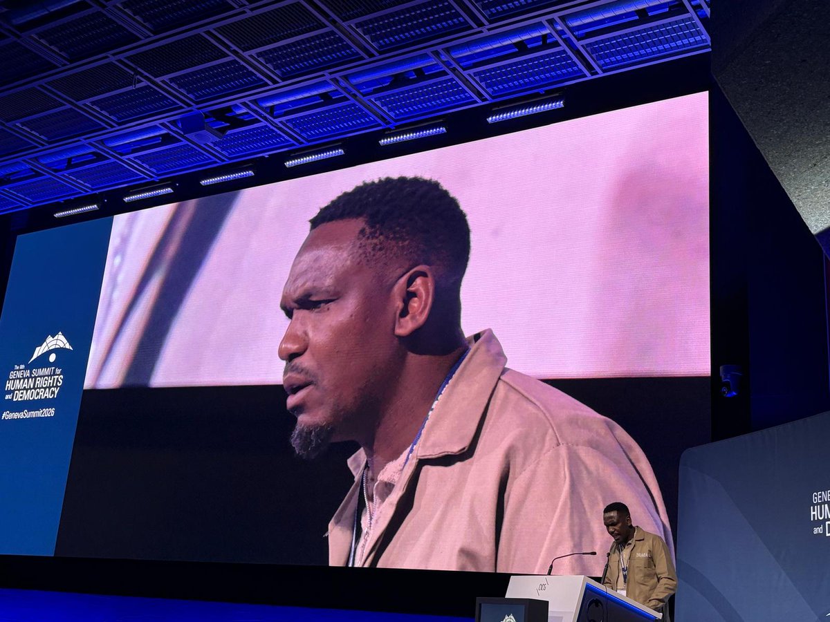 The Geneva Summit for Human Rights and Democracy tweet media