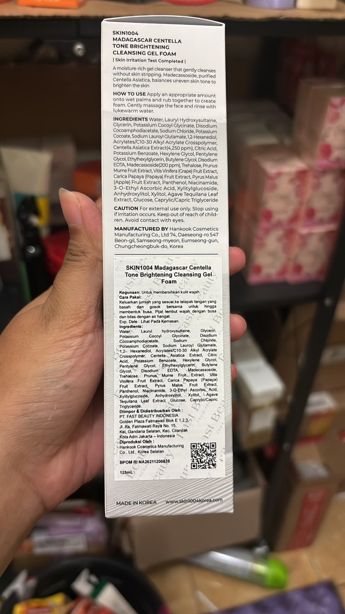 WTS SKIN1004 fw brightening / facial wash brightening 125ml

original ya hasil flashsale
💸60.000 ( splitpay dm aja yaa)

🍊s.shopee.co.id/5An7nWA4tB (full oren + admin)