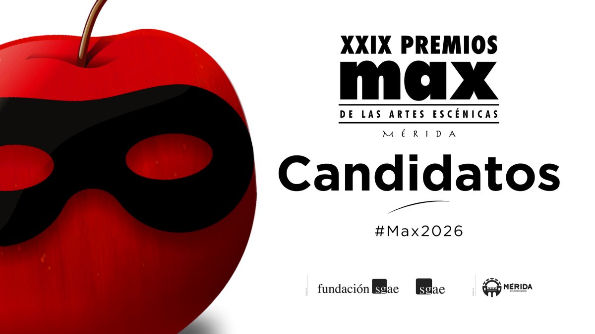 Premios Max tweet media