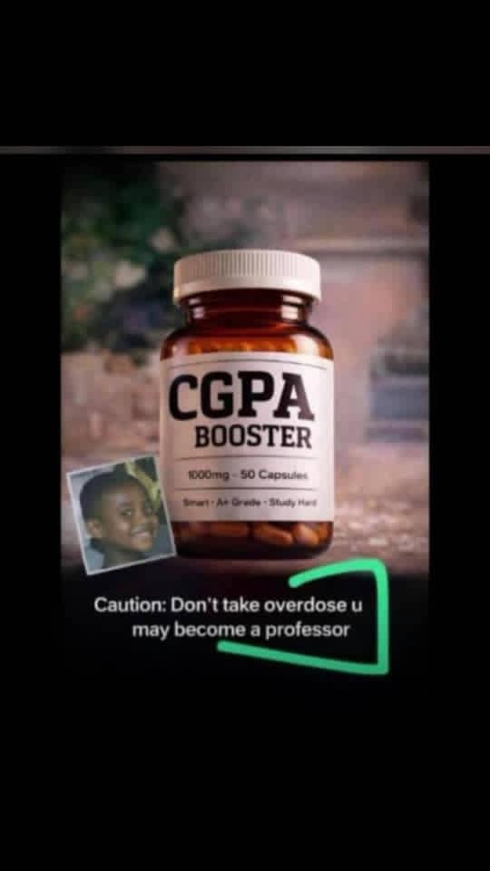 BlueMarvX's tweet photo. Current mood: Searching for where to buy original CGPA Booster. Side effect too sweet abeg π Who's with me? #CampusLife #FirstClassDreams https://t.co/FzvgLVSEmd