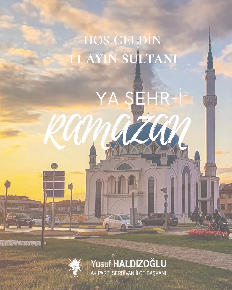 “Hoş geldin Ya Şehr-i Ramazan… Başı rahmet, ortası mağfiret, sonu ise ebedî azaptan kurtuluş olan Ramazan ayına bizleri ulaştıran Rabbimize sonsuz şükürler olsun.”
Ramazan; sabrın, paylaşmanın, arınmanın ve kardeşliğin ayıdır. Hayırlı ramazanlar…